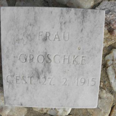 GROSCHKE -1915