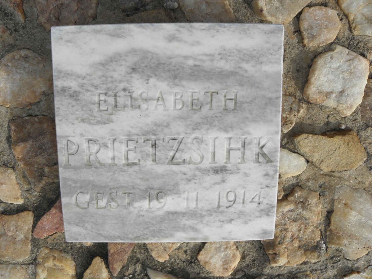 PRIETZSIHK Elisabeth -1914