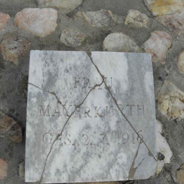 MAYERKURTH -1916