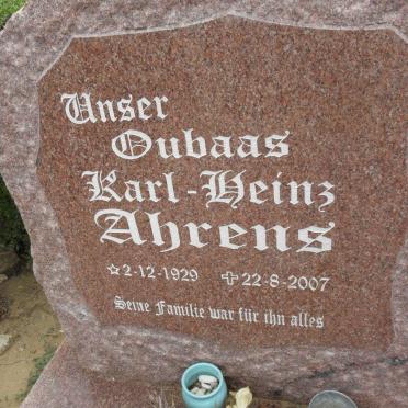 AHRENS Karl-Heinz 1929-2007