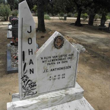 ANTHONISSEN J.C. 1945-1994