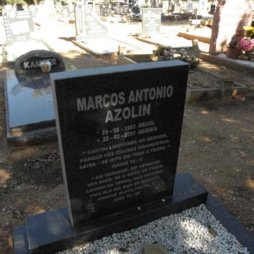 AZOLIN Marco Antonio 1963-2001