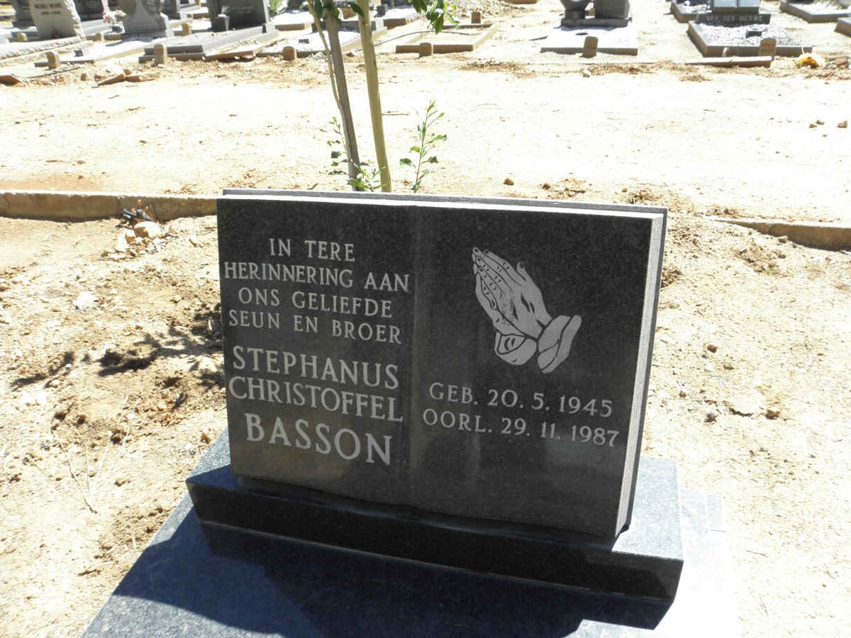 BASSON Stephanus Christoffel 1945-1987