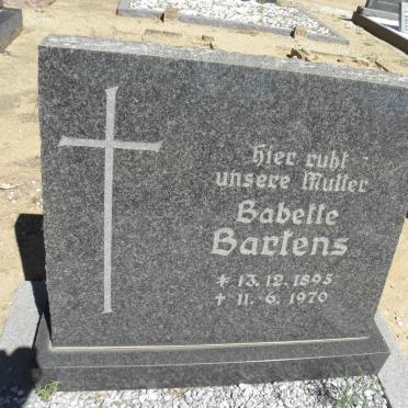 BARTENS Babette 1895-1970