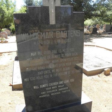 BARTENS Waldemar 1931-1983