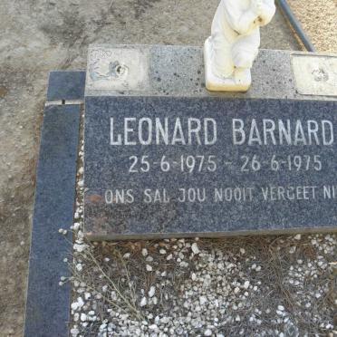 BARNARD Leonard 1975-1975
