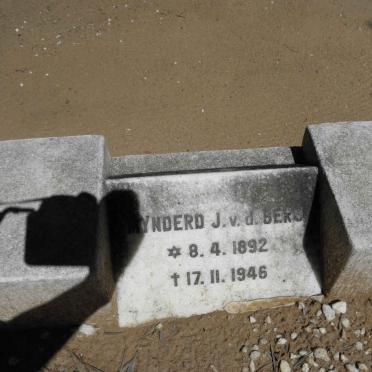 BERG Mynderd J., v.d. 1892-1946