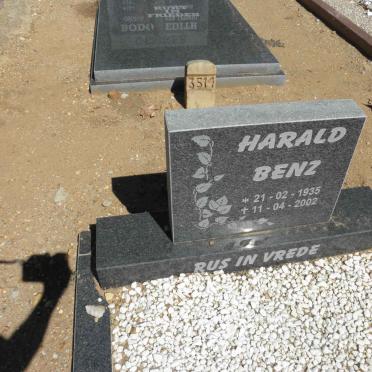 BENZ Harald 1935-2002