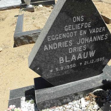 BLAAUW Andries Johannes 1950-1995