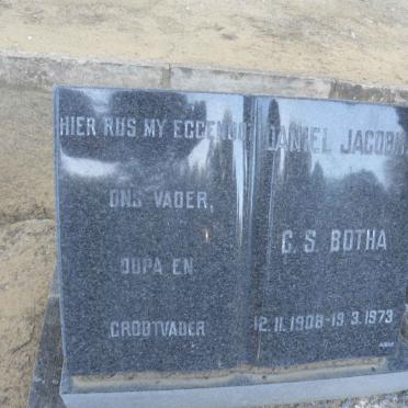 BOTHA Daniel Jacobus 1908-1973