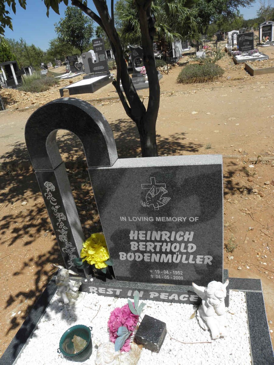 BODENMÜLLER Heinrich Berthold 1952-2009