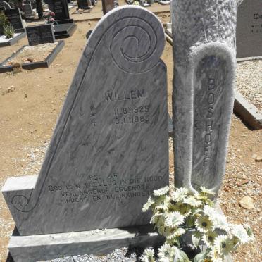 BOSHOFF Willem 1925-1985