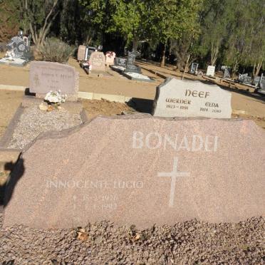 BONADEI Innocenti Lucio 1926-1992