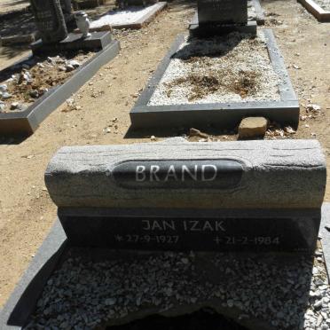 BRAND Jan Izak 1927-1984