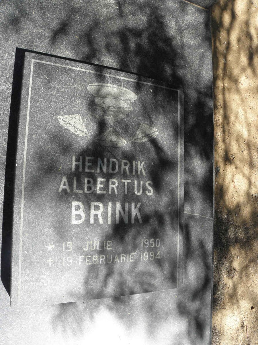 BRINK Hendrik Albertus 1950-1994