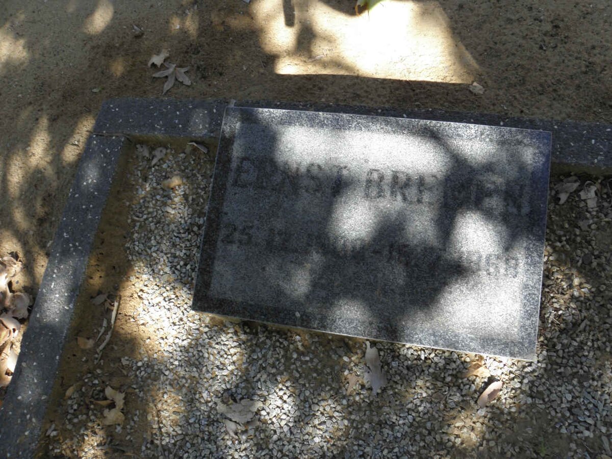 BREMEN Ernst 1900-1968