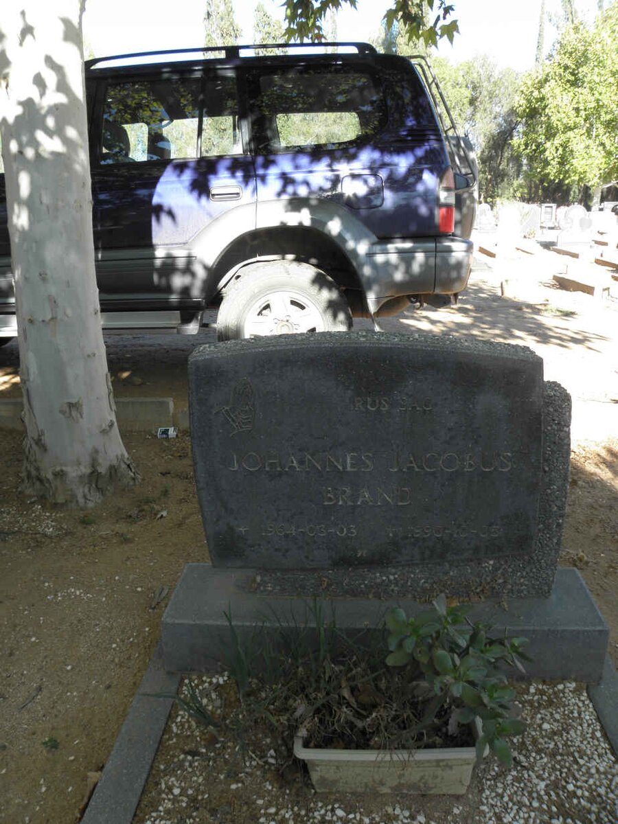 BRAND Johannes Jacobus 1964-1990