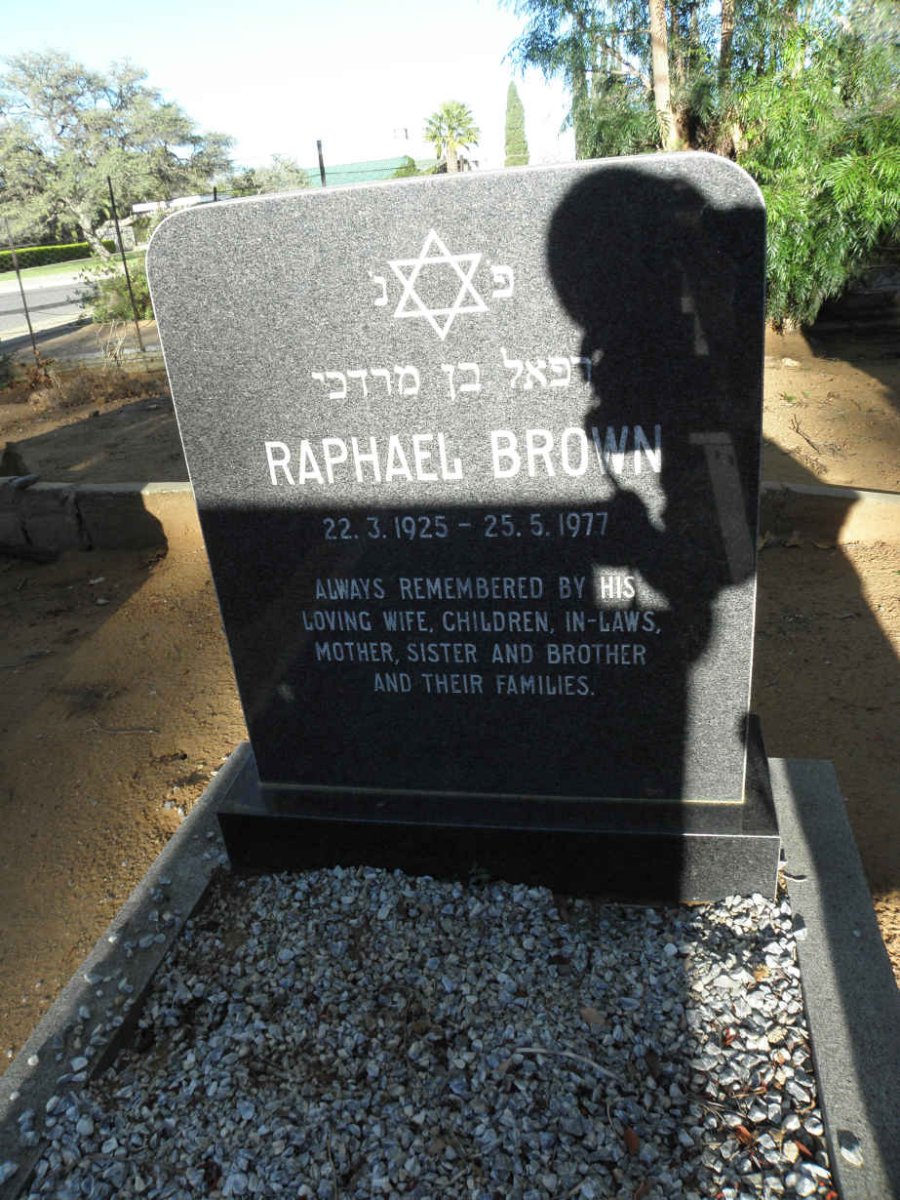BROWN Raphael 1925-1977