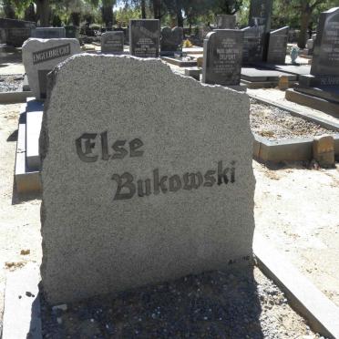 BUKOWSKI Else