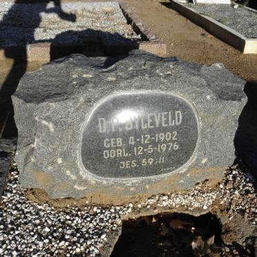 BYLEVELD D.P. 1902-1976