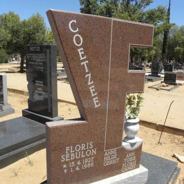 COETZEE Floris Sébulon 1927-1986