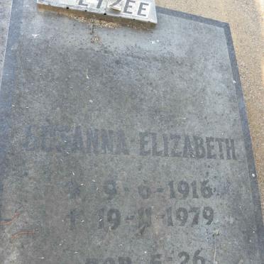 COETZEE Susanna Elizabeth 1916-1979