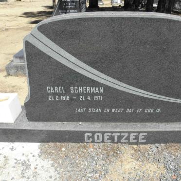 COETZEE Carel Scherman 1918-1971