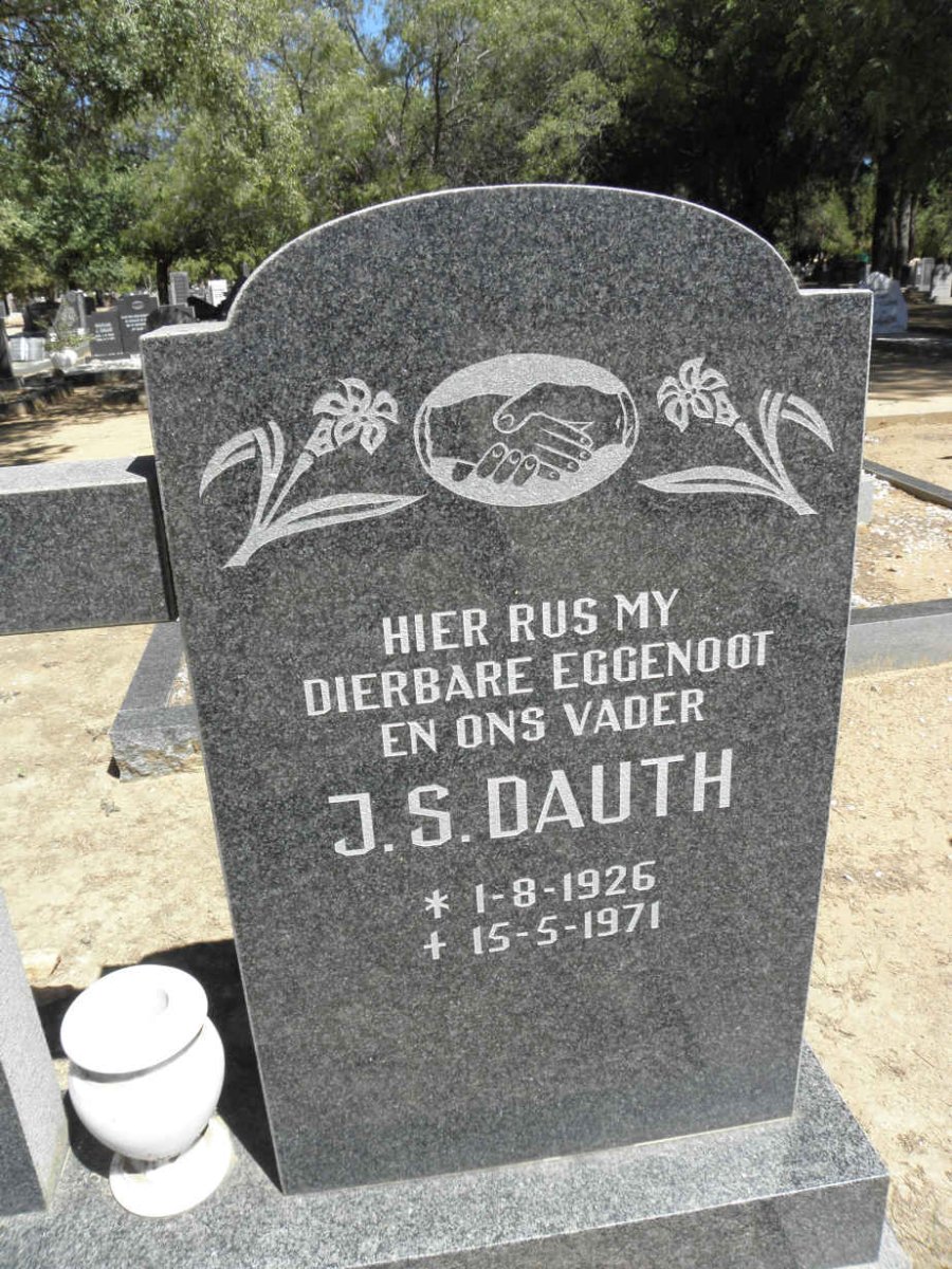 DAUTH J.S. 1926-1971