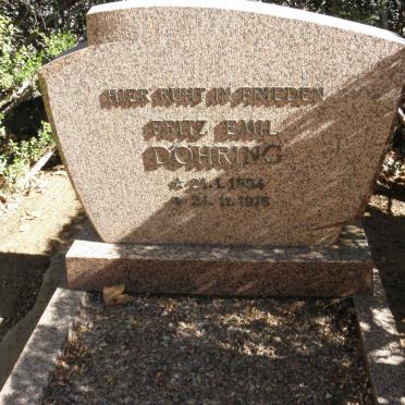 DÖHRING Fritz Emil 1894-1975