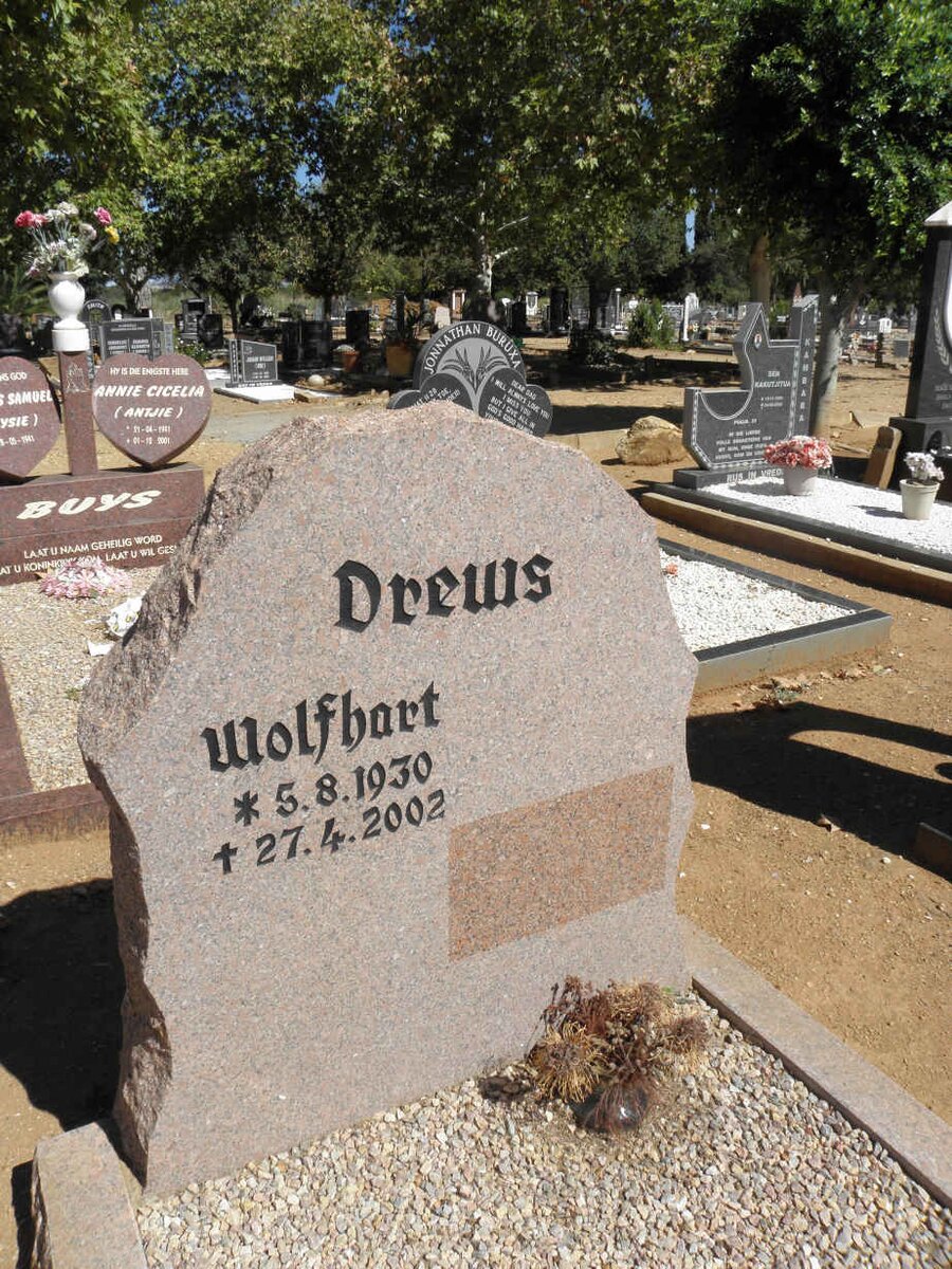 DREWS Wolfhart 1930-2002