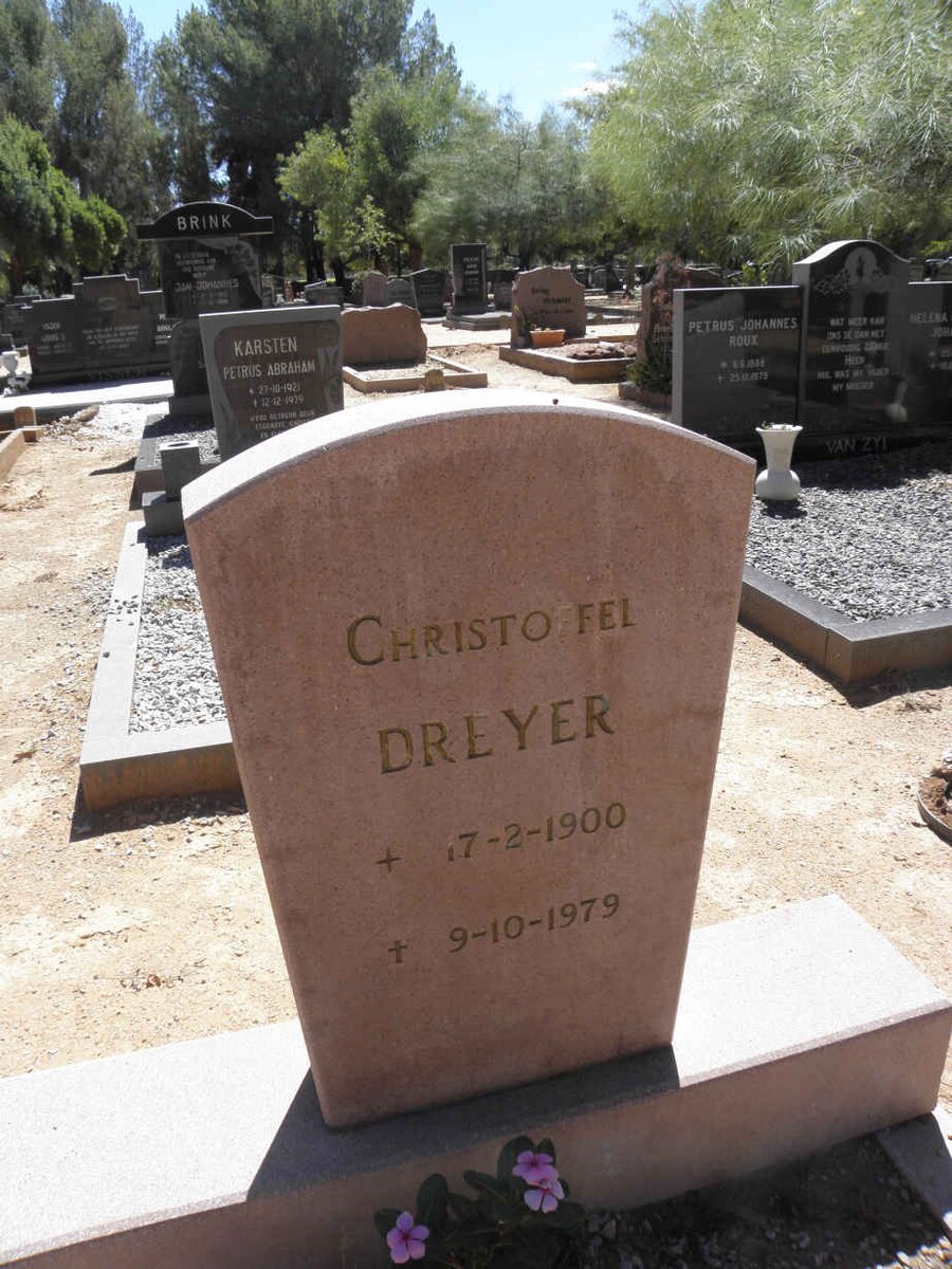 DREYER Christoffel 1900-1979