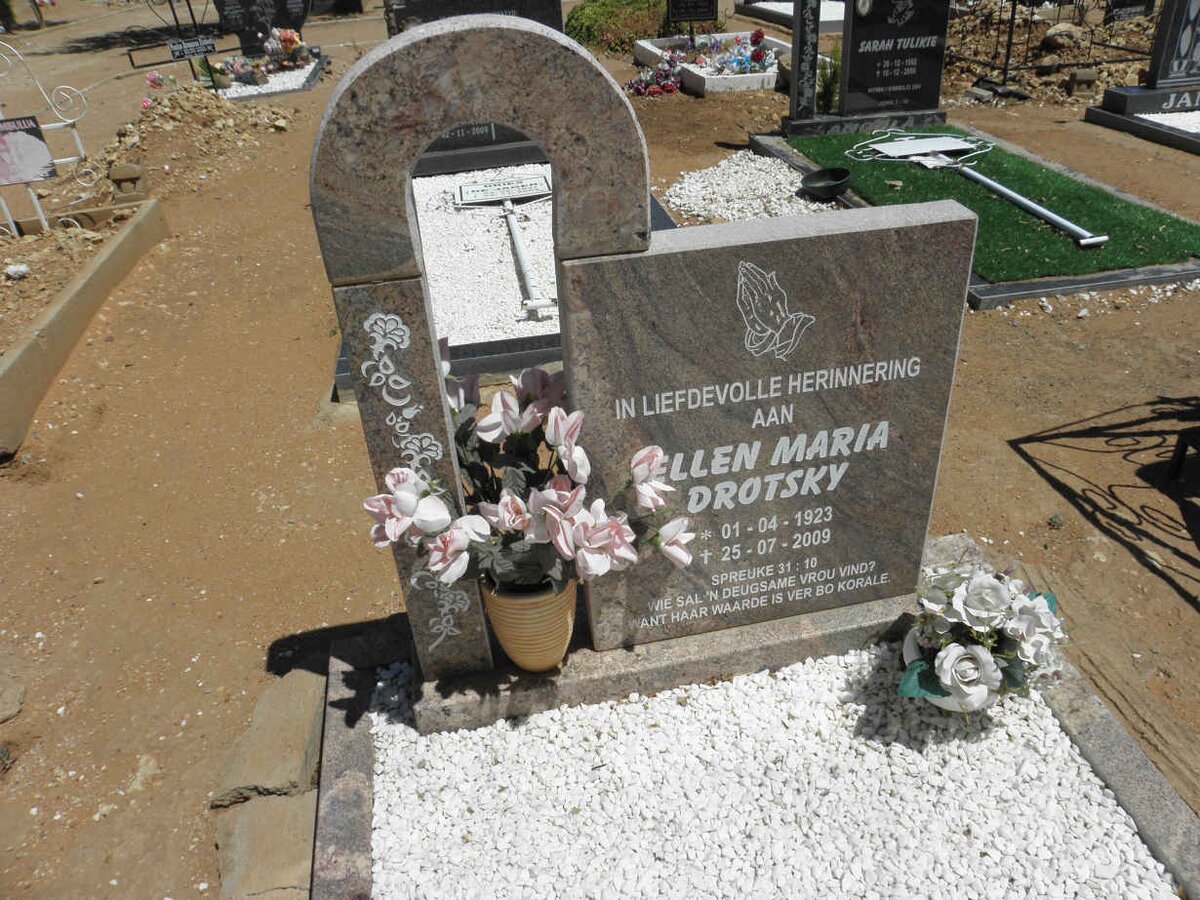 DROTSKY Ellen Maria 1923-2009