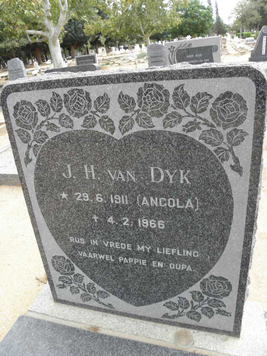 DYK J.H., van 1911-1966