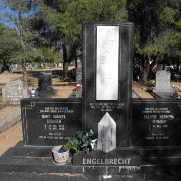 ENGELBRECHT Hans Samuel 1949-1992 &amp; Salinde Hermina 1950-