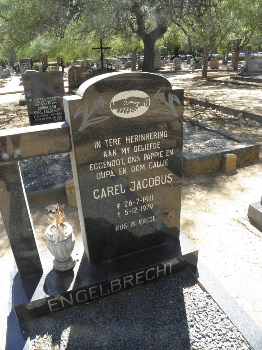 ENGELBRECHT Carel Jacobus 1911-1979