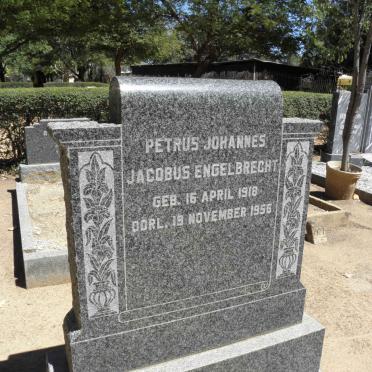 ENGELBRECHT Petrus Johannes Jacobus 1918-1956