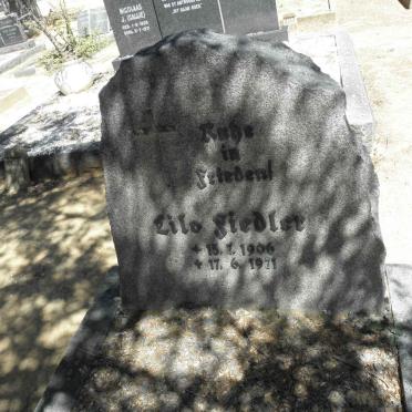 FIEDLER Lilo 1906-1971