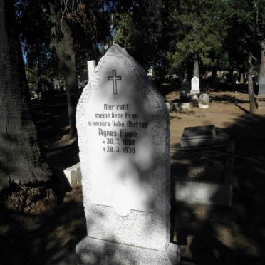 FIENE Agnes 1888-1930