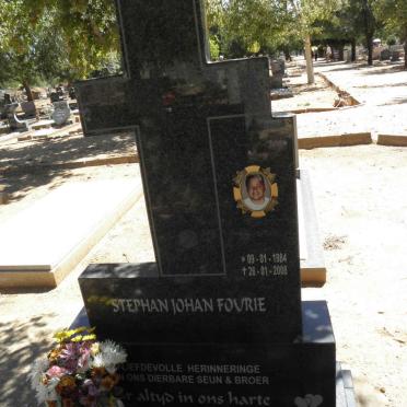 FOURIE Stephan Johan 1984-2008