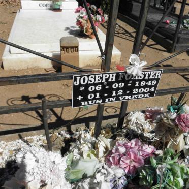 FORSTER Joseph 1949-2004