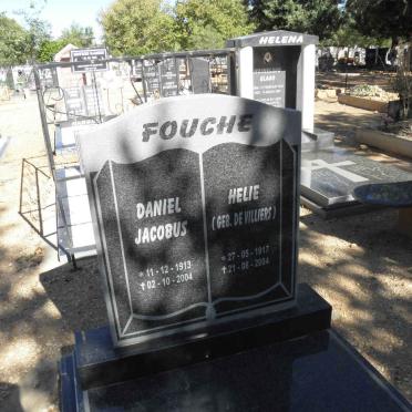 FOUCHE Daniel Jacobus 1913-2004 &amp; Helie DE VILLIERS 1917-2004