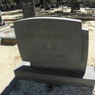 FOURIE Engela 1909-1977