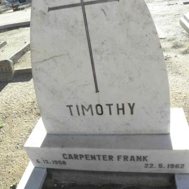 FRANK Timothy Carpenter 1958-1962