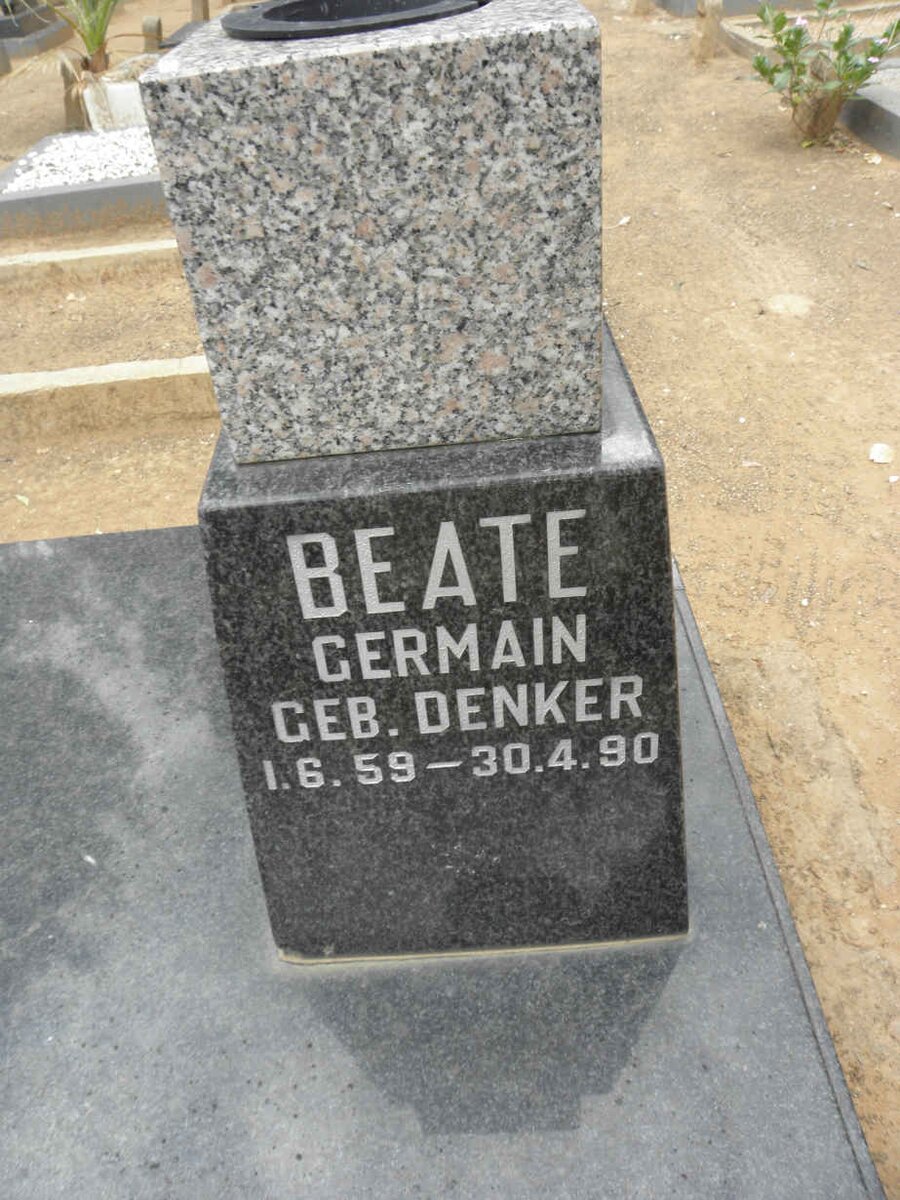 GERMAIN Beate nee DENKER 1959-1990