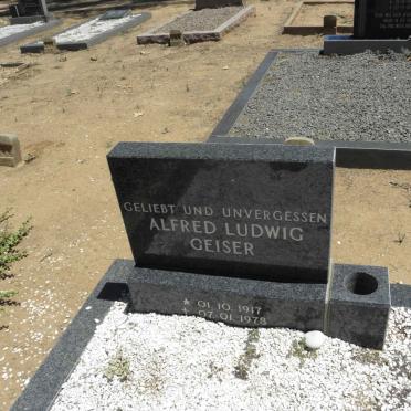 GEISER Alfred Ludwig 1917-1978