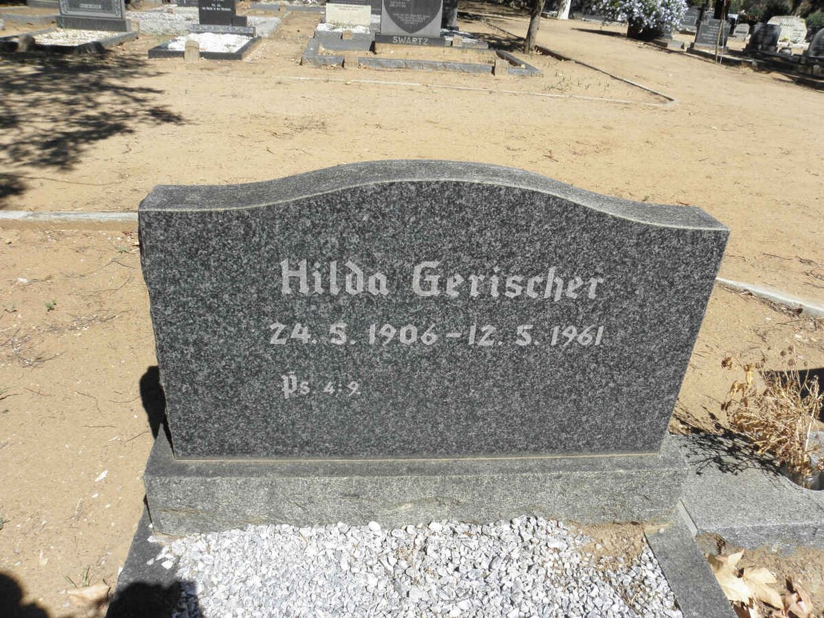 GERISCHER Hilda 1906-1961