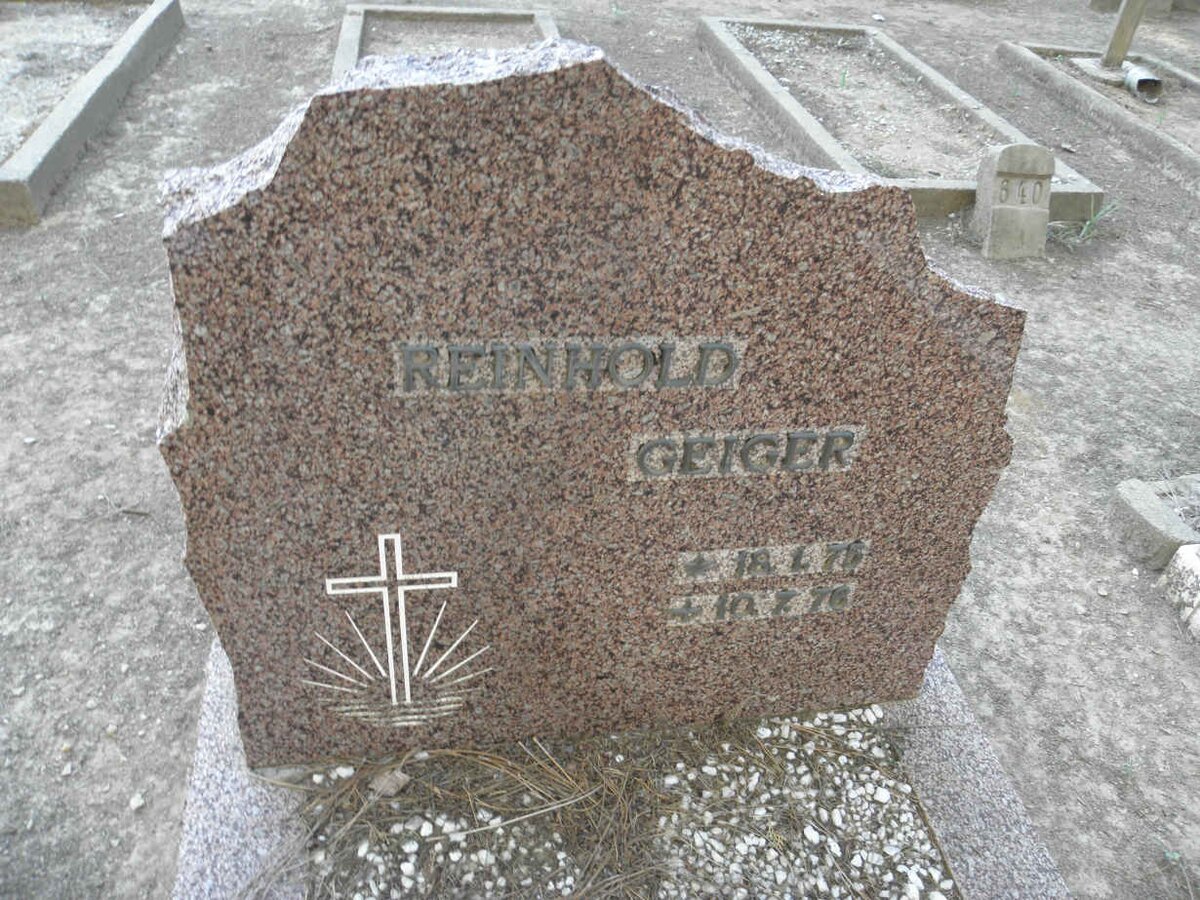 GEIGER Reinhold 1976-1976