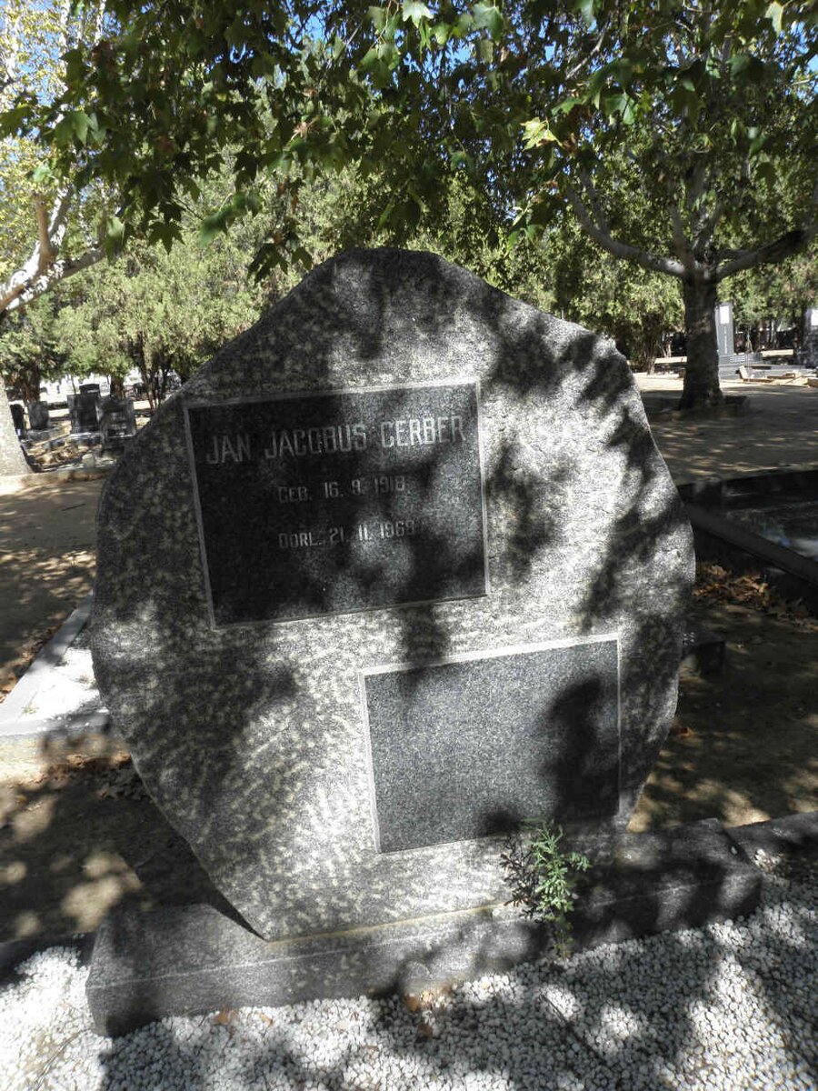 GERBER Jan Jacobus 1918-1969
