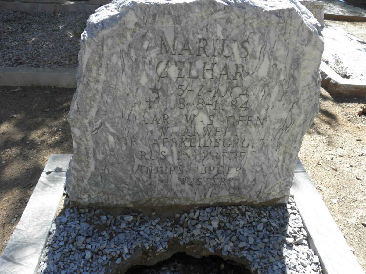 GELHAR Marius 1964-1984