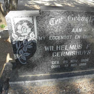 GERMISHUYS Wilhelmus F.C. 1905-1969